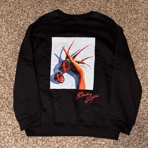 XO Tour Women's Black Blinding Lights Concert Crewneck